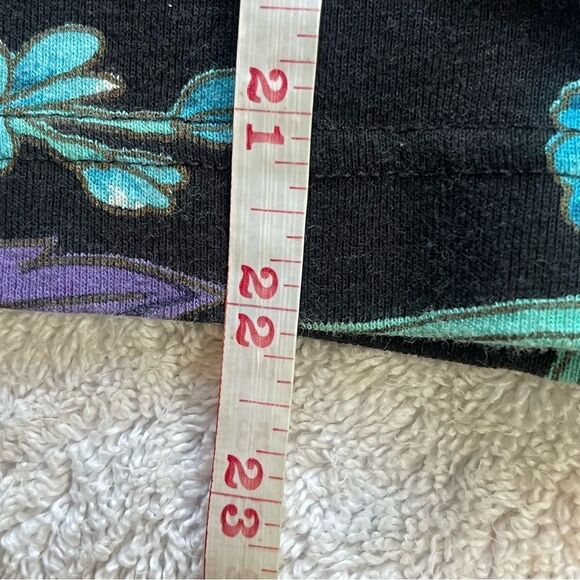 Y2K Floral Sequin Beaded V-Neck Top SZ L Boho Glam Fairycore Whimsygoth Cottage - Picture 7 of 7